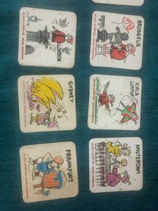 Vintage Travel air india Coasters Collection
