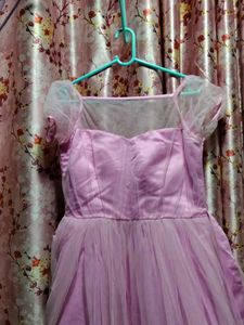 Elegant Baby Pink Gown