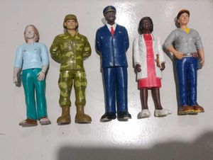 Vintage Career Action Figures