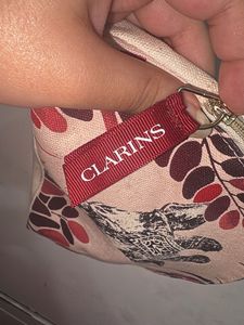 Clarins Cute Giraffe Print Pouch