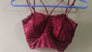 Lace Bralette Crop Top
