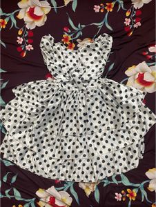 Polka Dot Girls Dress