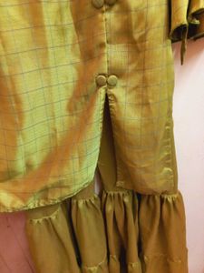 shining Georgette garara and designer kurti