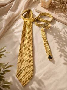 🔥 MEGA SALE OFFER🔥Classic Yellow Paisley Tie