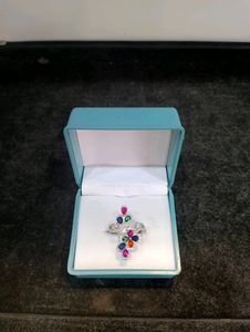 Colorfull Diamond Pure Silver 925