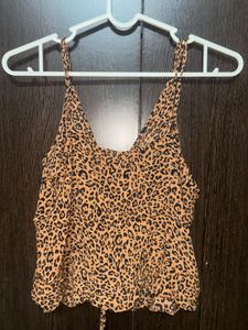 H&amp;M Animal Print Cami