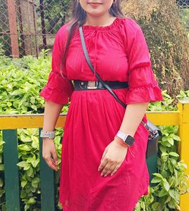 Stylish Red Dress For Women