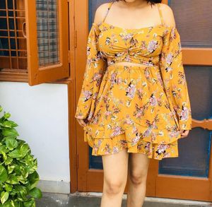 Co-ord Set Of Top And Skirt