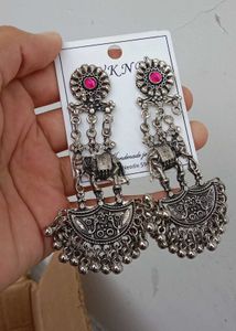 Elephant Dangle Earrings