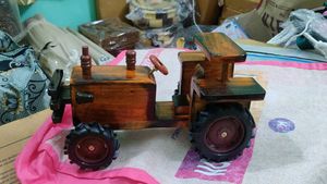 New Wooden Toy Tractor