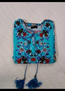 Bohemian Floral Print Mini Dress