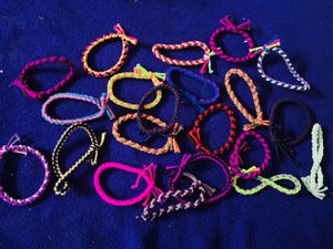 Colorful Handmade Hair Ties & Bracelets