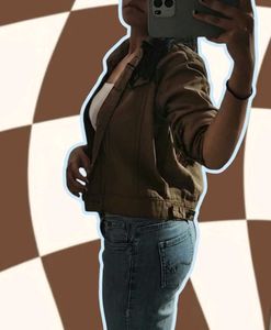 Classic Khaki Denim Jacket