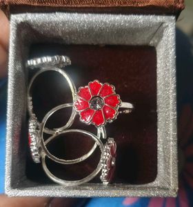 pure silver toe rings
