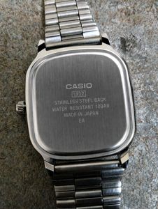Casio classics watch with blue dial