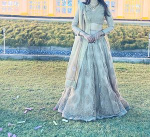 Elegant Beige Lehenga Choli