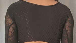 Chic Black Full Sleeve Blouse