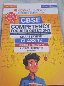 Oswaal CBSE Class 12 Competency Focused Questions