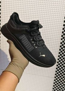 Puma Black Athletic Sneakers