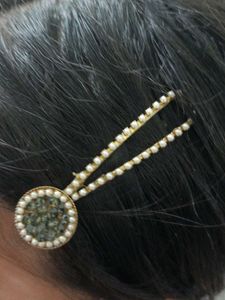 Elegant Pearl Hair Pins Set