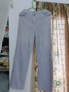 Light Purple Wide Leg Pants