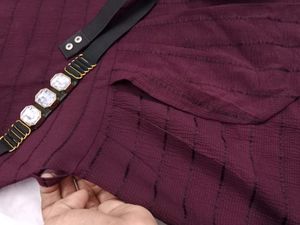 Burgundy Two-Piece Set