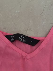 Pink Tiered Babydoll Dress
