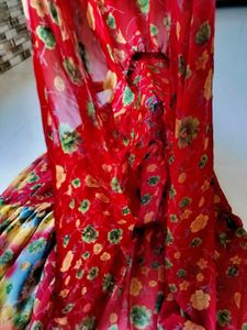 Colorful Ethnic Freel Maxi Dress