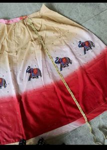 Boho Elephant Print Skirt