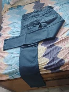 Comfortable Blue Stretch Pants