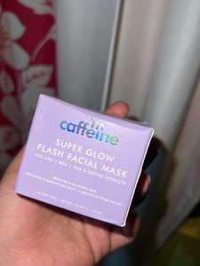Caffeine Super Glow Facial Mask
