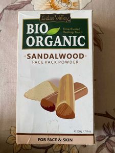 Bio Organic Sandalwood Face Pack Powder
