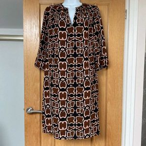 M&amp;S Animal Print Shift Tunic Dress