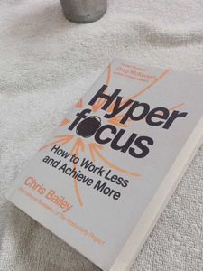 Hyperfocus Book by Chris Bailey