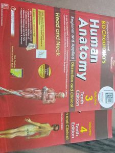 Human Anatomy Vol 3 and 4