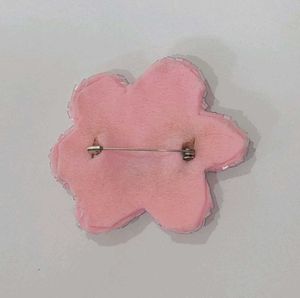 Handmade Beaded Flower Brooch