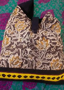 Floral Print Tote Bag
