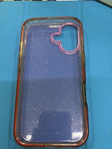 iphone 16 pink glitter case