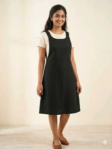 Premium Anaam Luxury Pinafore Dress