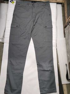 IVOC Men's Grey Cargo Pants