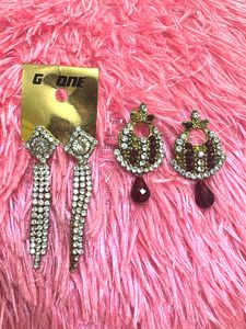 Designer Earrings Set -set of 2