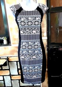 Chimpaanzee Women's Stretchable Bodycon Dress