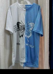 Split Butterfly Graphic T-Shirt