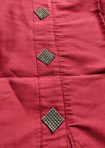 Elegant Red Kurta for Women