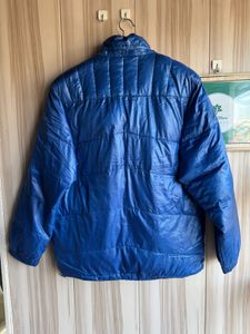 ASICS Blue Waterproof Puffer Jacket