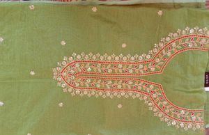 OFFER! RAW POCHAMPALLY SILK KURTA MATERIAL FOR S