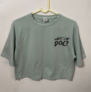 Disney Looney Tunes cropped Graphic T-Shirt