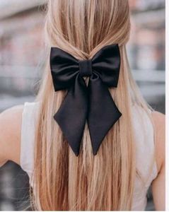 Large Satin Bow Hair Clip 6