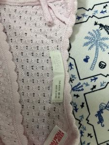 Zara Cute Pink Baby Romper 3-6 month