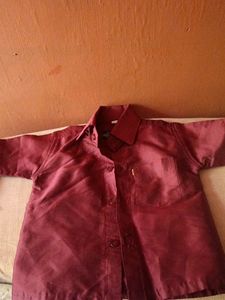 Boys Shirt Dhoti Set